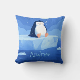 Cute Penguin Gift, Personalized Penguin  Kissen