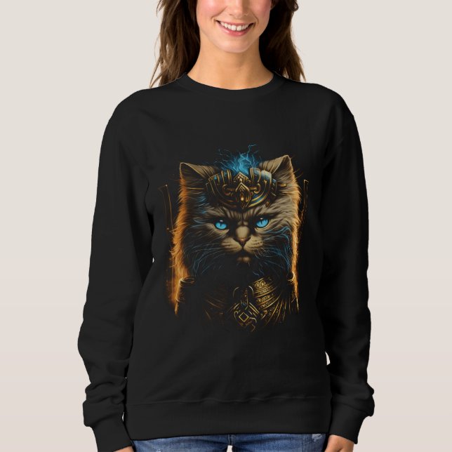 Cute Persian Cat  Egyptian Pharaoh Persian Cat Sweatshirt (Vorderseite)