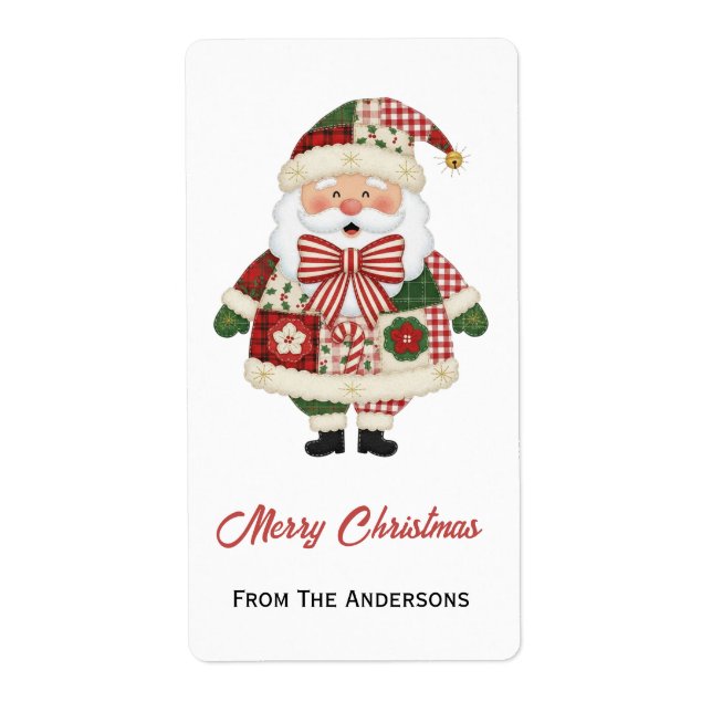 Cute Personalized Santa Christmas Holiday (Vorne)