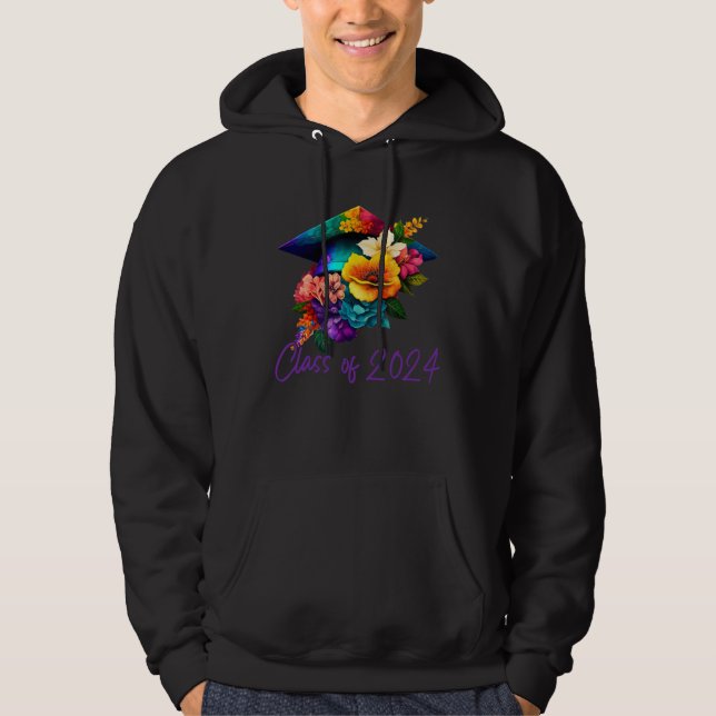 Cute PhD Graduation 2024 Doctorate Degree Psycholo Hoodie (Vorderseite)