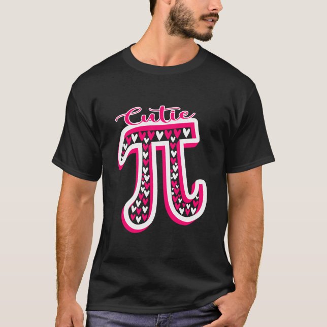 Cute Pi Day Math Day Teacher Women girls Cutie Pi  T-Shirt (Vorderseite)