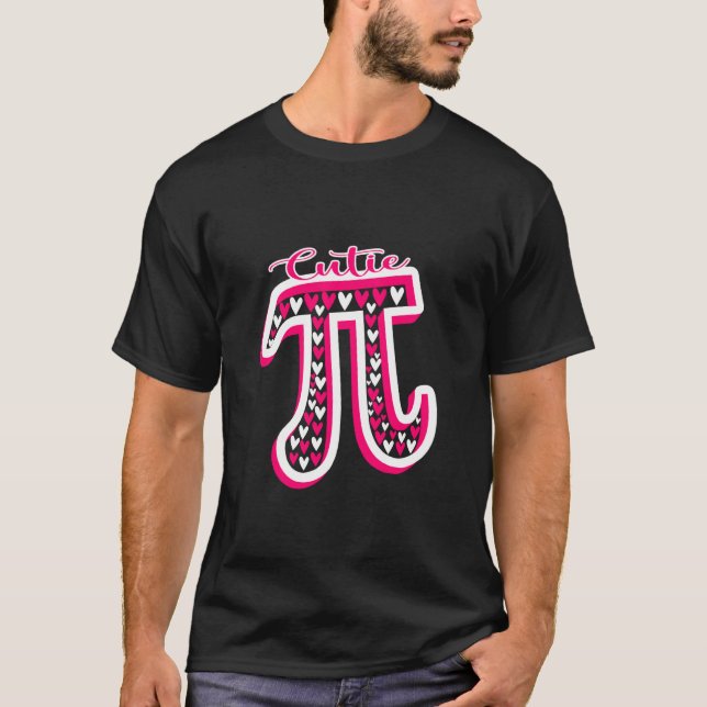 Cute Pi Day Math Day Teacher Women girls Cutie Pi  T-Shirt (Vorderseite)