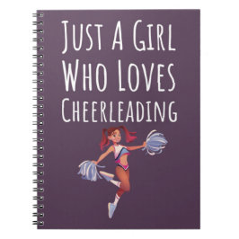 Cute Pink Cheerleading Gifts For Baby Girls Kids Notizblock