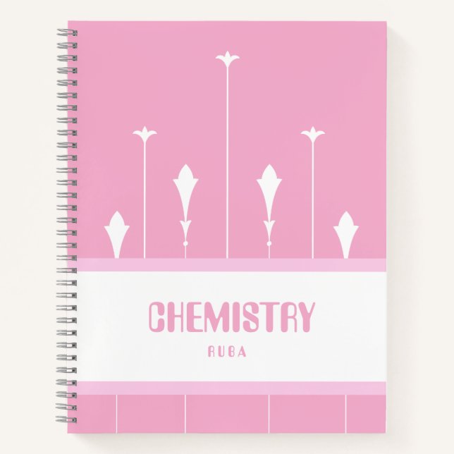 Cute pink Notebook Notizbuch (Vorderseite)