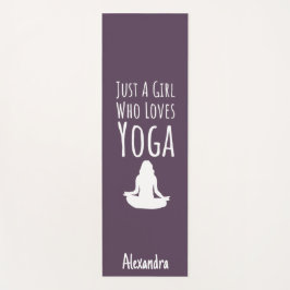 Cute Pink Yoga Gifts For Little Girls Kids Yogi Yogamatte