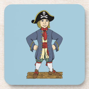 Cute Pirate Lad Untersetzer