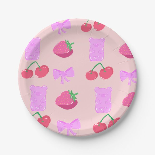 cute plate pappteller (Vorderseite)