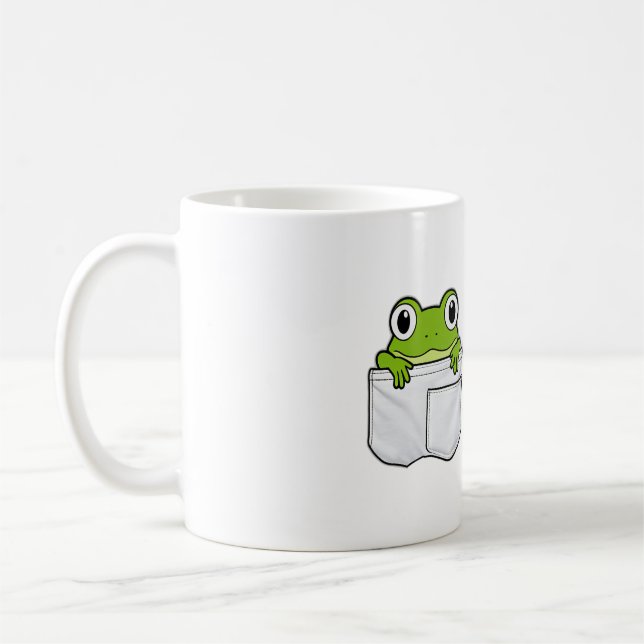 Cute Pocket Frog Kaffeetasse (Links)