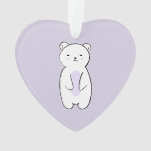 Cute Polar Bear Ornament
