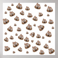 Cute Poop Emoji Pattern