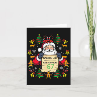 Cute Preppy Christmas,reindeer Brushstrokes Funny Karte