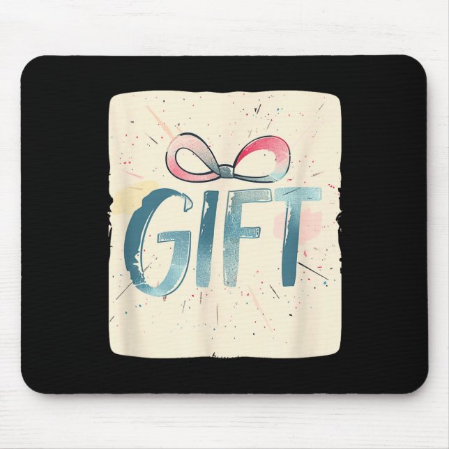 Cute Present Costume For Birthday And Christmas  Mousepad (Vorne)