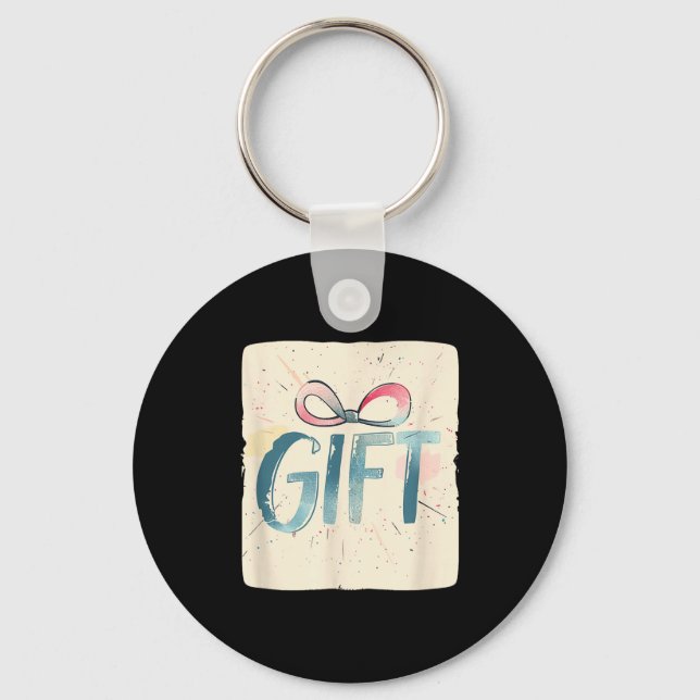 Cute Present Costume For Birthday And Christmas  Schlüsselanhänger (Vorderseite)