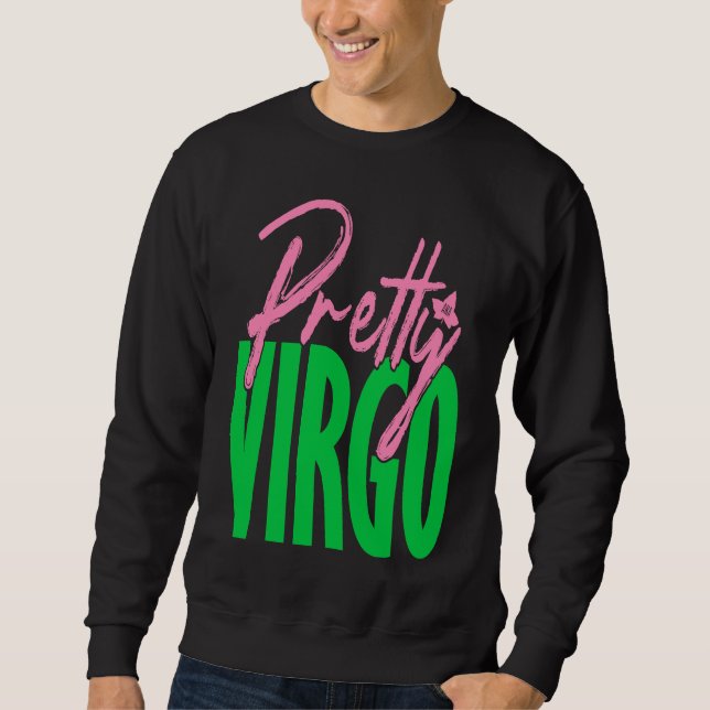 Cute pretty virgo zodiac signs aka sweatshirt (Vorderseite)