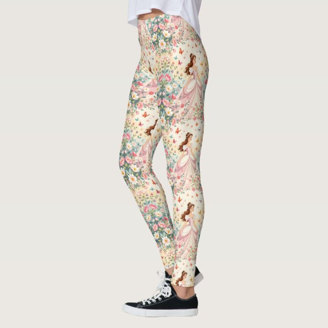 Cute princess with butterflies leggings (Links)