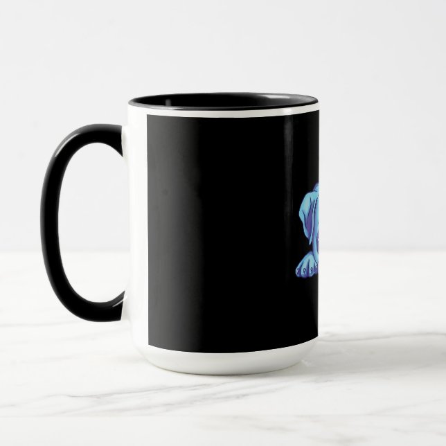 Cute Pug Puppy Tasse (Links)