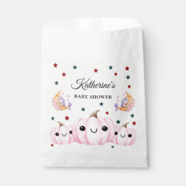 Cute Pumpkin Is On The Way | Halloween Baby Shower Geschenktütchen