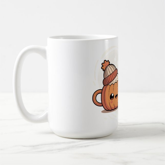 Cute Pumpkin Paar Mugs Kaffeetasse (Links)