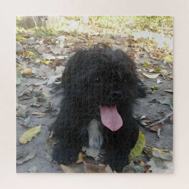 Cute Puppy Alert Puzzle (Vertikal)