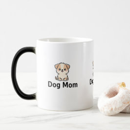 Cute Puppy Dog Mom Verwandlungstasse
