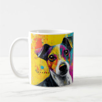 Cute Puppy Funny Dog Mixed Media Animal Pet Kaffeetasse