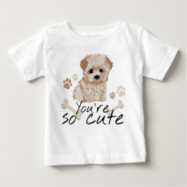Cute puppy. Perrito cute Baby T-shirt