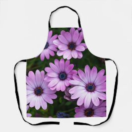 Cute Purple Daisy Flower For Women Schürze