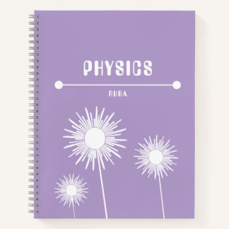 Cute purple Notebook Notizbuch