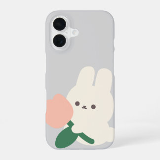 Cute Rabbit Phone Case – Aesthetic Bunny Design iPhone 16 Hülle
