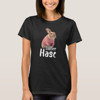 Cute Rabbit Winter Ski Rabbit T-Shirt