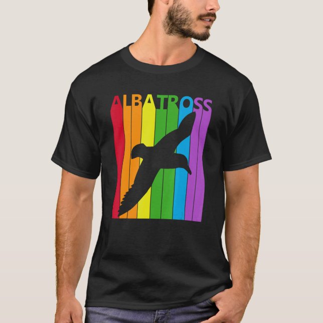 Cute Rainbow Albatross bird T-Shirt (Vorderseite)