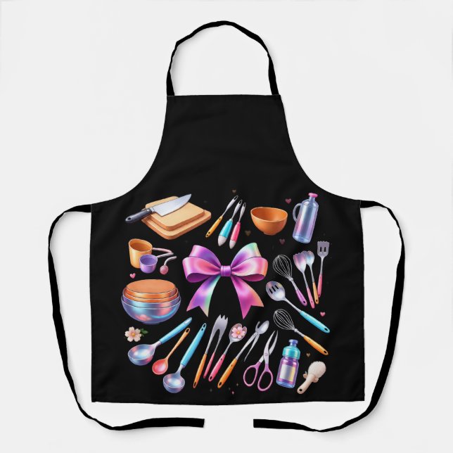 Cute Rainbow Apron Cooking Accessories  Schürze (Vorderseite)