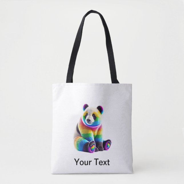 Cute Rainbow Panda (Vorderseite)