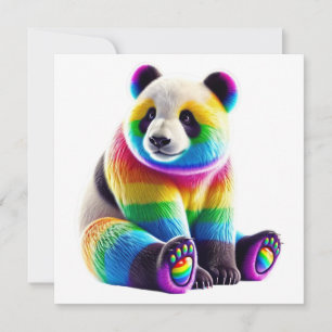 Cute Rainbow Panda