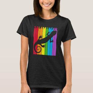 Cute Rainbow Salamander animal T-Shirt