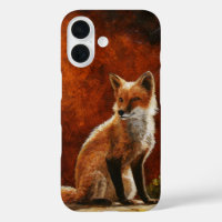 Cute Red Fox Sitting In the Sun