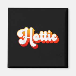 Cute Retro Vintage Hottie Magnet
