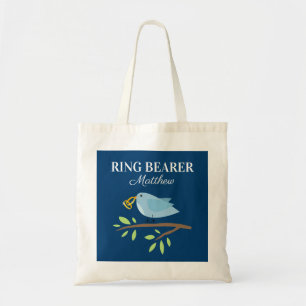 Cute ring bearer wedding tote bag for kids tragetasche
