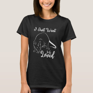 Cute Rodent Animal Opossum Nature Wildlife T-Shirt