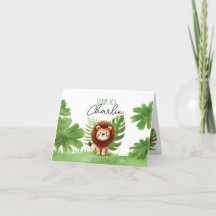 Cute Safari Lion Birthday