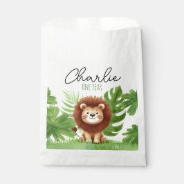 Cute Safari Lion Birthday Geschenktütchen