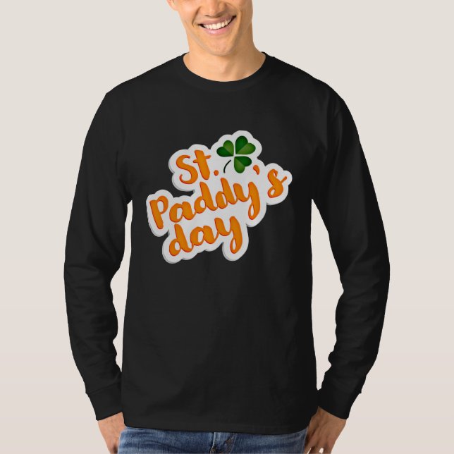 Cute Saint Patricks Day Clothing Stylish St Patric T-Shirt (Vorderseite)