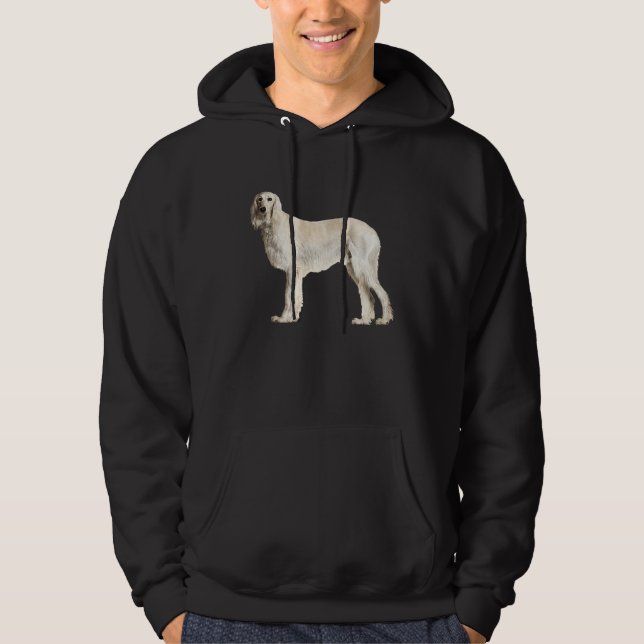 Cute saluki hoodie (Vorderseite)