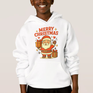  Cute Santa Claus Christmas Art –  Merry Christmas Hoodie