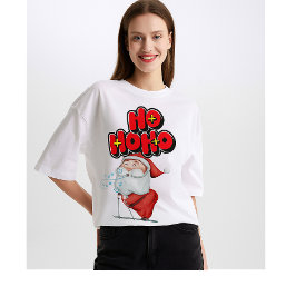 Cute Santa “Ho Ho Ho” Christmas – for family T-Shirt