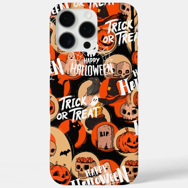  Cute & Scary Halloween Spooky vibes  Case-Mate iPhone Hülle (Rückseite)