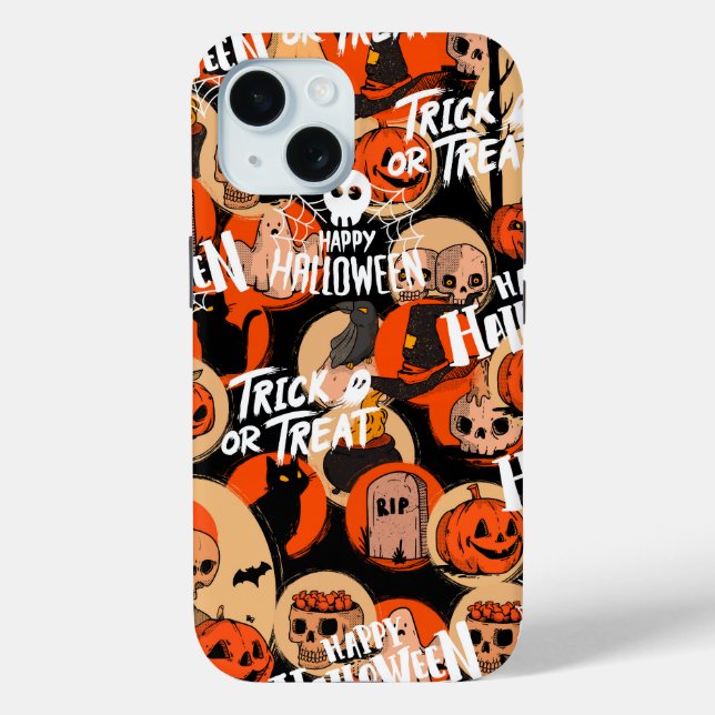 Cute & Scary Halloween Spooky vibes  Case-Mate iPhone Hülle (Rückseite)