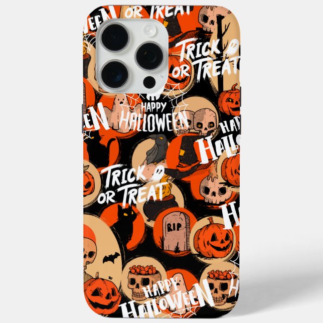  Cute & Scary Halloween Spooky vibes  Case-Mate iPhone Hülle (Rückseite)