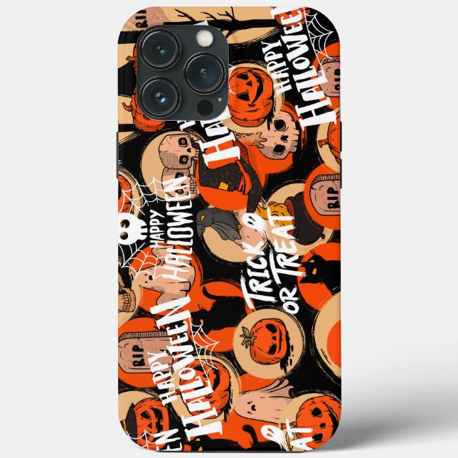 Cute & Scary Halloween Spooky vibes  Case-Mate iPhone Hülle (Rückseite)