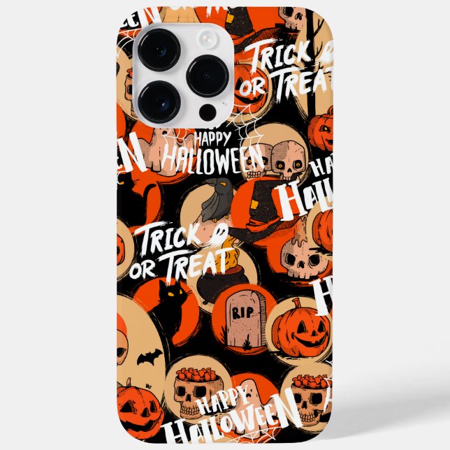  Cute & Scary Halloween Spooky vibes  Case-Mate iPhone Hülle (Rückseite)